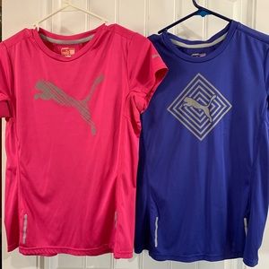 2 work out shirt Sz Small